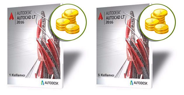AutoCAD LT Siparişleriniz Altın Değerinde... Son Gün 26 Ocak! 