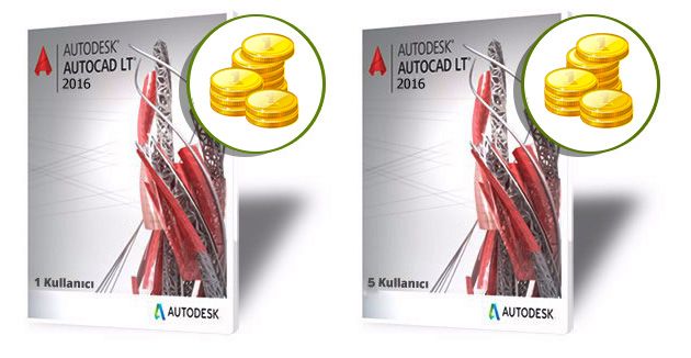 AutoCAD LT Siparişleriniz Altın Değerinde... Son Gün 26 Ocak!