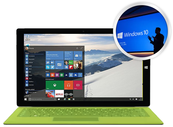 İlk Bakışta Windows 10